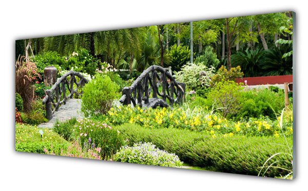 Obraz na Szkle Ogród Botaniczny Most Natura