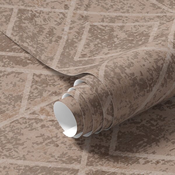 Tapety Geometryczne romby na teksturowanym tle, Tapety Abstrakcyjne, a00141 : Uwalls.pl