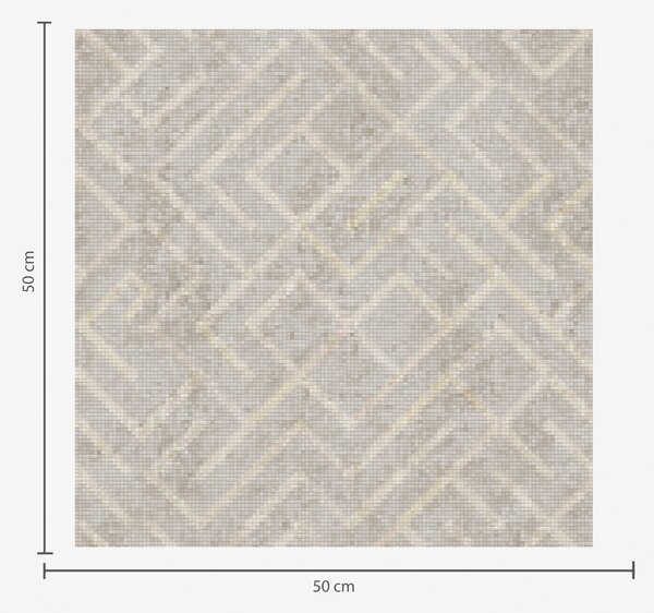 Tapety Retro wzór na szarym i beżowym tle, Tapety w stylu skandynawskim, a00142 : Uwalls.pl