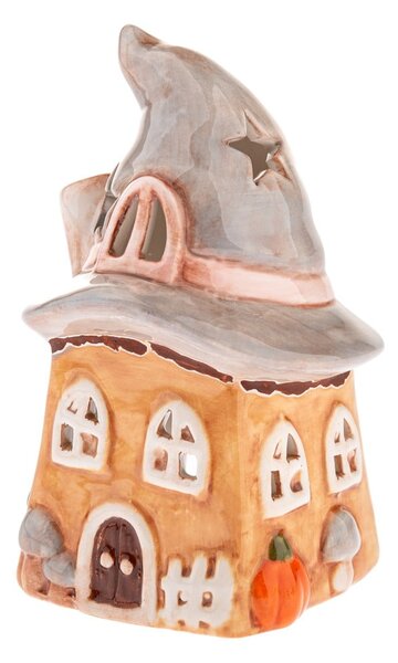 Ceramiczny świecznik z motywem Halloween Spooky – Dakls