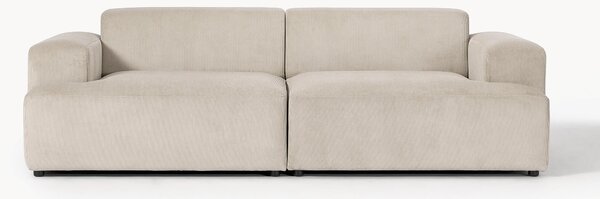 Sofa ze sztruksu Melva (3-osobowa)