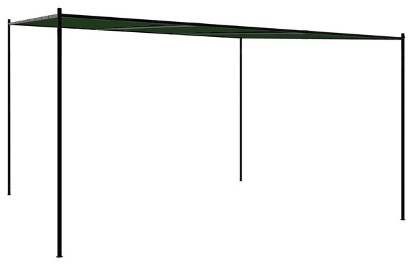 Altana 4 x 3,98 x 2,67 m zielony Poliester i Stal