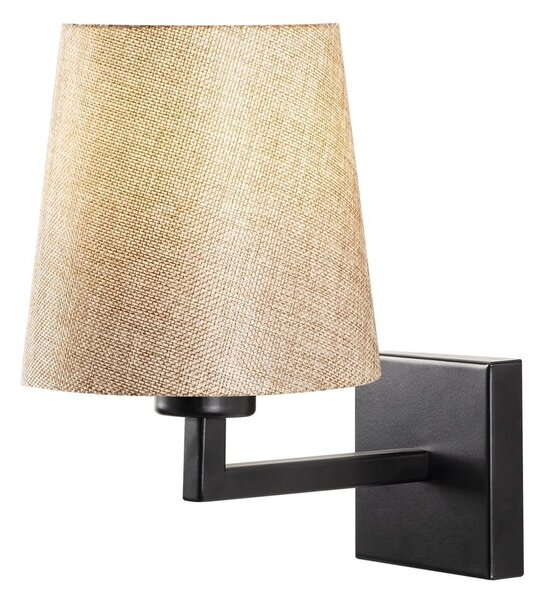 Czarny/kremowy kinkiet ø 18 cm Profil – Opviq lights