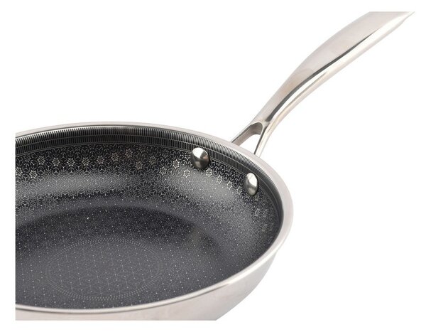 Patelnia z powłoką nieprzywierającą ze stali nierdzewnej ø 21,5 cm Fusion – BonBistro