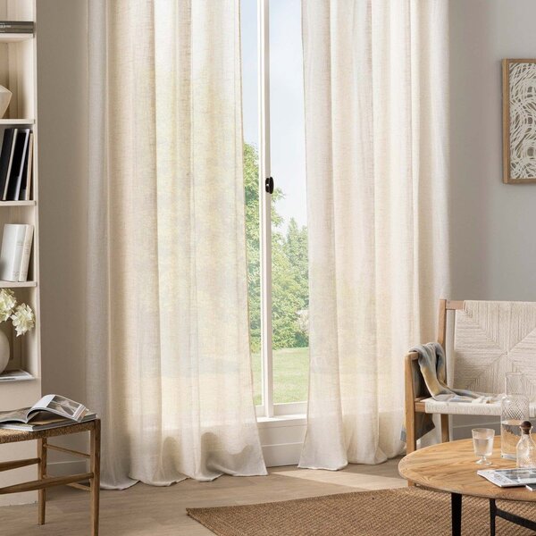 Kremowa zasłona 140x240 cm Yoko – douceur d'intérieur