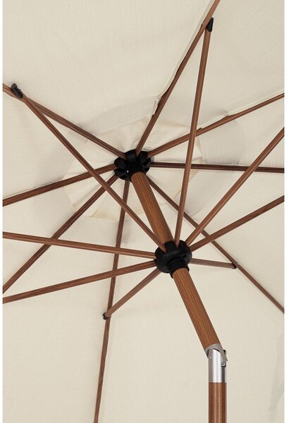 Beżowy parasol ogrodowy ø 300 cm Palinuro – Bizzotto