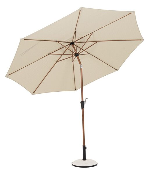 Beżowy parasol ogrodowy ø 300 cm Palinuro – Bizzotto