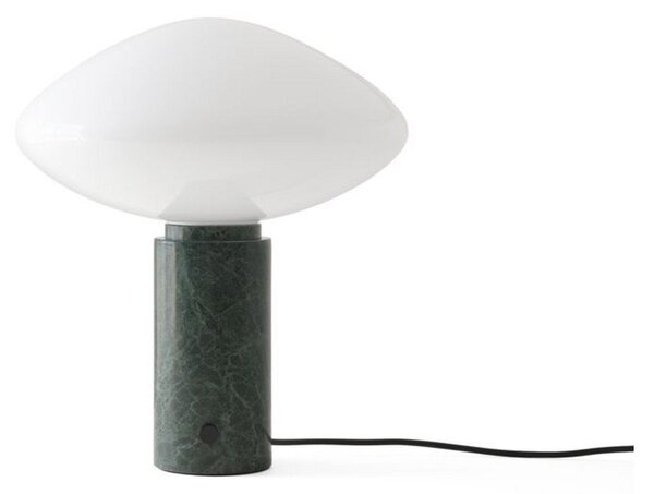Lampa Stołowa &Tradition, ściemnialny, zielony, salon, kamień, design