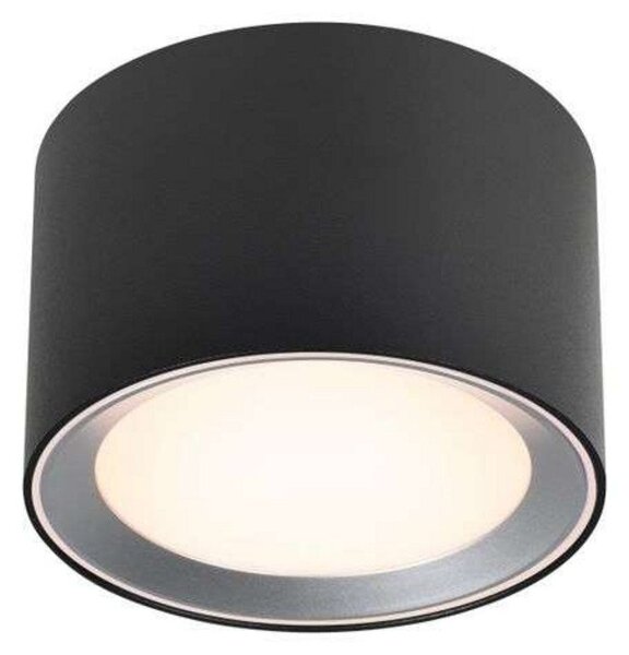 Lampa Sufitowa Nordlux, Landon Smart, ściemnialny, czarny, salon, metal