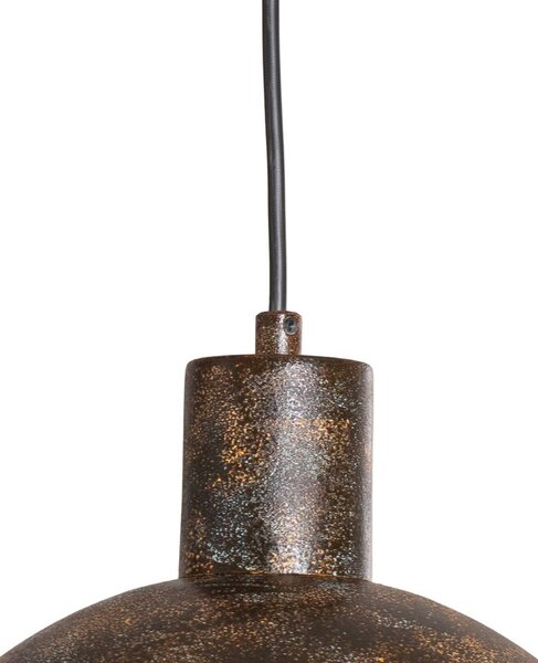 Lampa wisząca Kure Opviq, możliwość ściemniania, brązowy / rdzawy, kuchnia, metal, nowoczesny