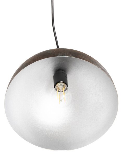 Lampa wisząca Kure Opviq, możliwość ściemniania, brązowy / rdzawy, kuchnia, metal, nowoczesny