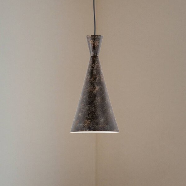 Lampa wisząca Tom Opviq, możliwość ściemniania, brązowy / rdzawy, salon / jadalnia, metal, młodzieżowy