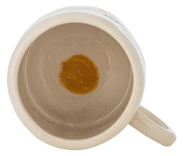 Kremowy ceramiczny kubek dla dzieci 230 ml Agnes – Bloomingville Mini