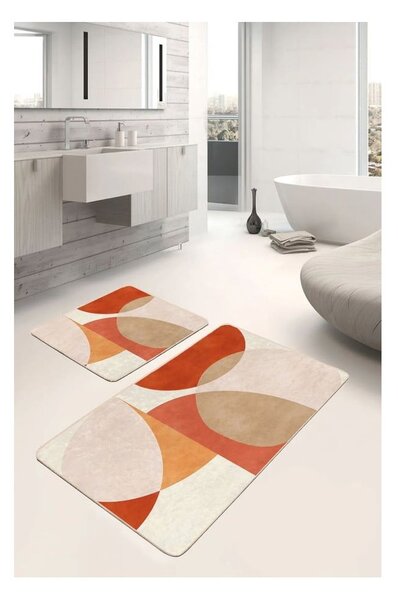 Aksamitne dywaniki łazienkowe zestaw 2 szt. 60x100 cm – Mila Home