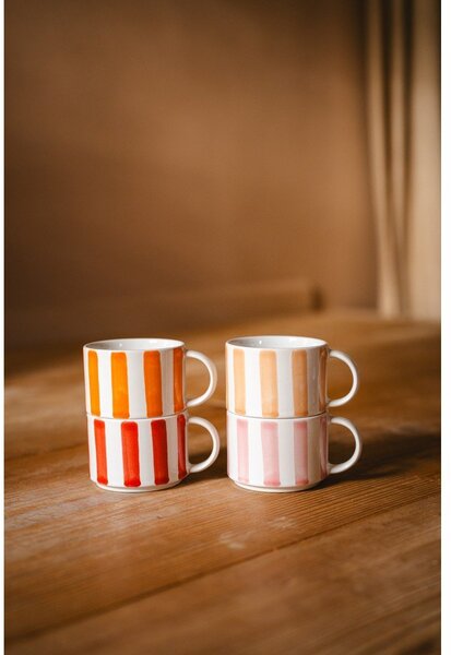 Białe ceramiczne kubki na espresso zestaw 4 szt. 180 ml Franca – Leopold Vienna