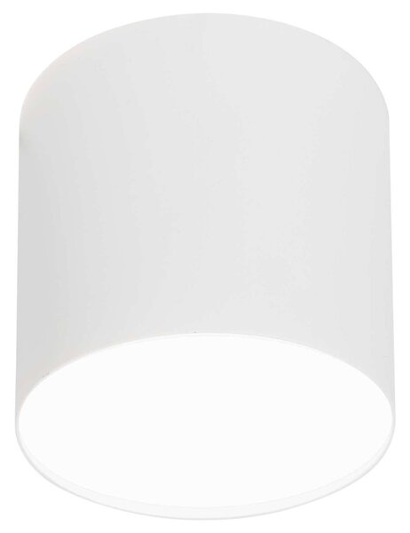 LAMPA sufitowa POINT PLEXI 6525 Nowodvorski metalowa OPRAWA downlight tuba biała - biały