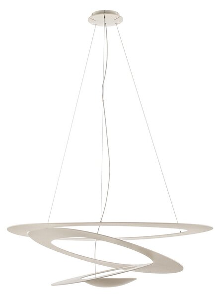 Lampa Wisząca Artemide, Pirce, ściemnialny, biały, salon, metal, design