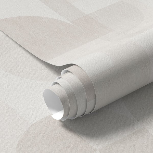 Tapety Minimalistyczna geometria w jasnokremowej palecie, Tapety w stylu skandynawskim, a00189 : Uwalls.pl