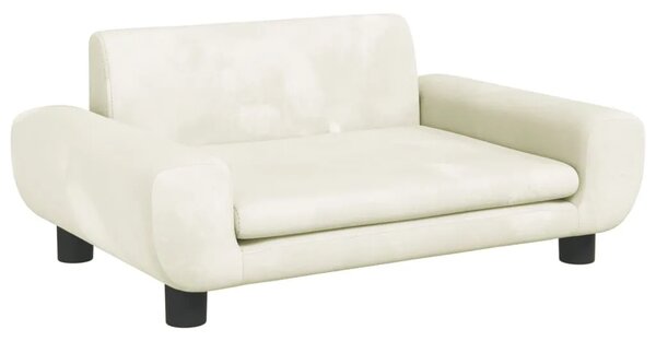 Kremowa sofa dziecięca na nóżkach L5-S73