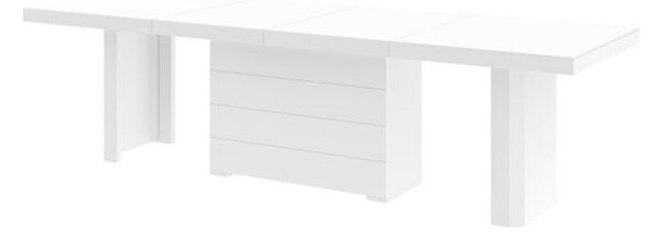 Stół KOLOS 140(332)x100 biały połysk rozkładany HUBERTUS