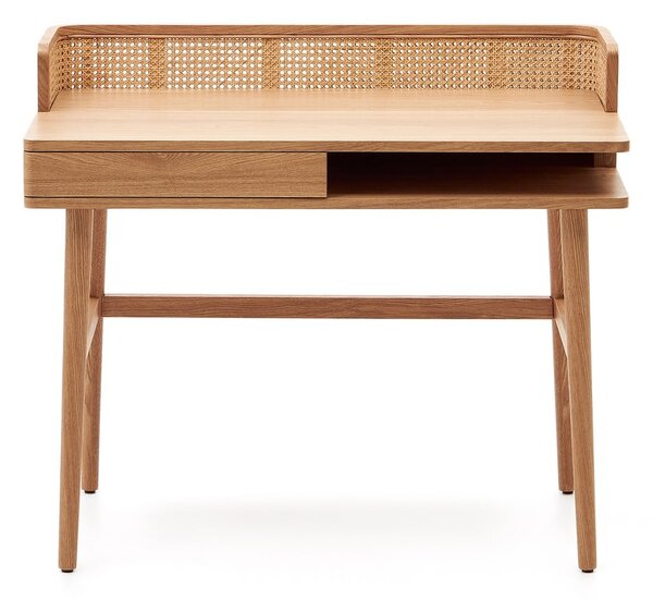 Biurko w dekorze jesionu 62x105 cm Araxi – Kave Home