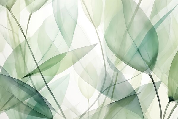 Fototapety Przezroczyste żyłki liści, Fototapety Natura, Fototapety Liście, w04145 : Uwalls.pl