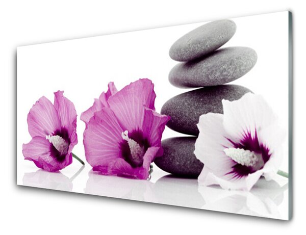 Obraz Szklany Kwiaty Aromaterapia