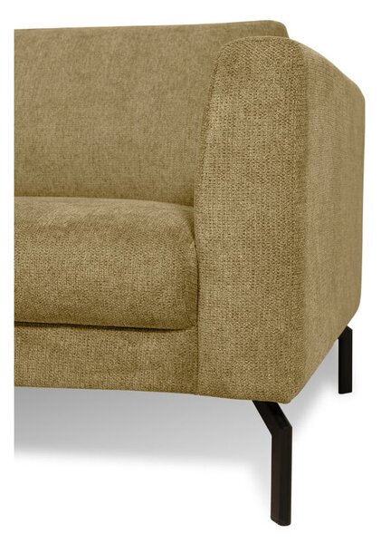 Musztardowa sofa 165 cm Gomero – Scandic