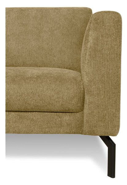 Musztardowa sofa 165 cm Gomero – Scandic