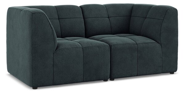 Niebieska aksamitna sofa 180 cm Aloha – Makamii