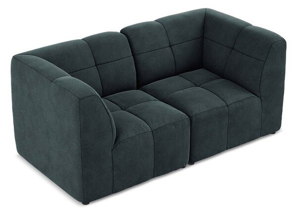 Niebieska aksamitna sofa 180 cm Aloha – Makamii