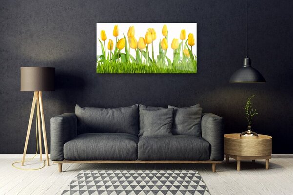 Obraz na Szkle Tulipany Na Ścianę
