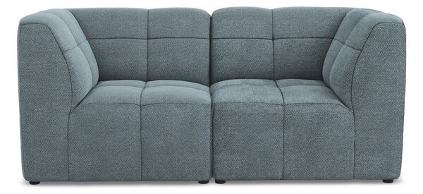 Niebieska sofa z materiału bouclé 180 cm Aloha – Makamii