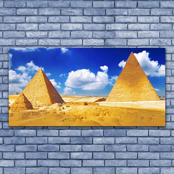 Zdjęcie na płótnie Piramidy na Pustyni Giza