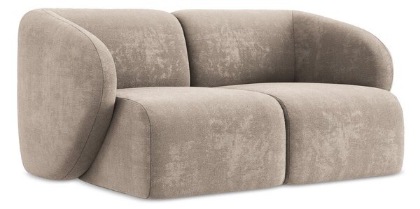 Jasnobrązowa sofa z tkaniny szenilowej 174 cm Lani – Makamii