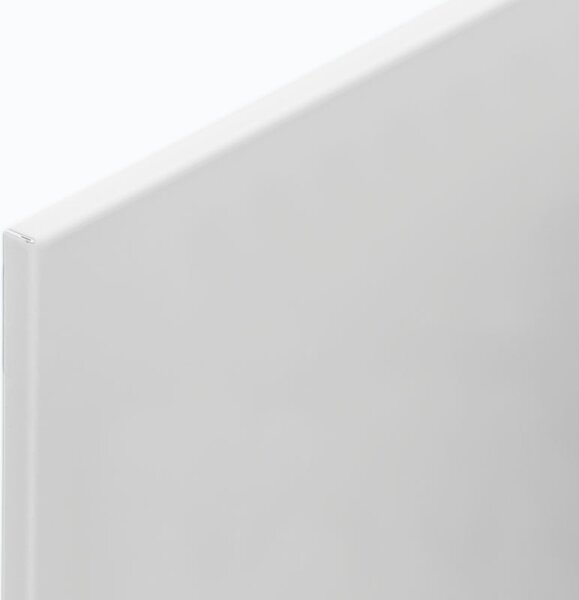 Bezramowa biała tablica do pisania, magnetyczna, 1150 x 750 mm