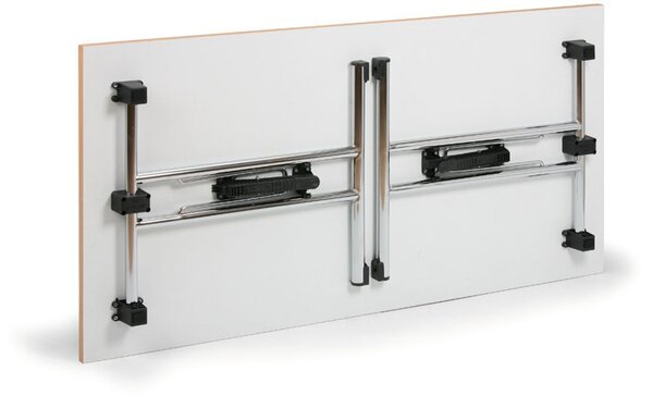 Składany stół konferencyjny FOLD, 140x69 cm, buk