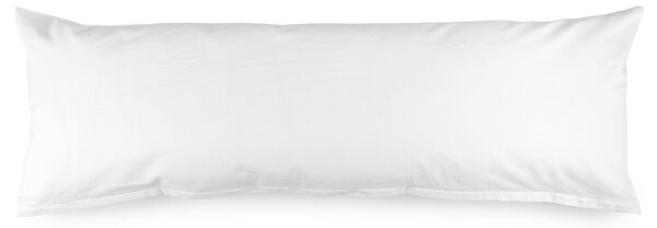 Poszewka na poduszkę relaksacyjna Mąż zastępczy, biała, 55 x 180 cm, 55 x 180 cm