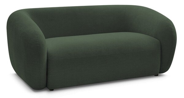 Zielona sofa z tkaniny szenilowej 160 cm Celine – Bobochic Paris