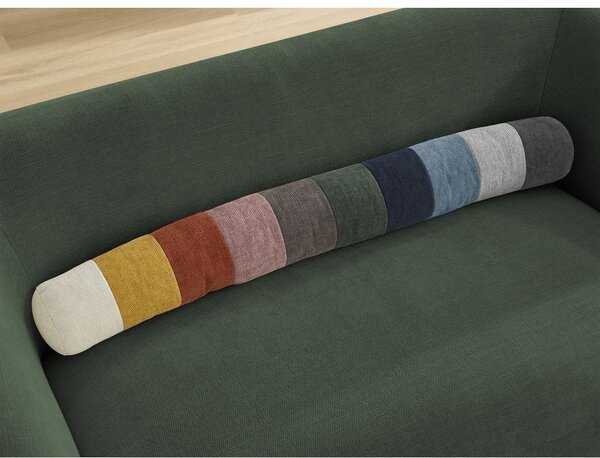 Zielona sofa z tkaniny szenilowej 160 cm Celine – Bobochic Paris