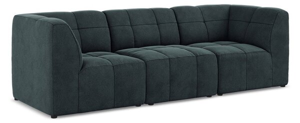 Niebieska aksamitna sofa 255 cm Aloha – Makamii