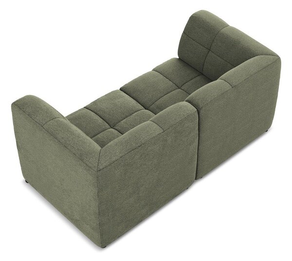 Zielona sofa z materiału bouclé 180 cm Aloha – Makamii