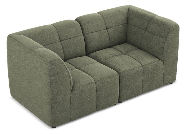 Zielona sofa z materiału bouclé 180 cm Aloha – Makamii