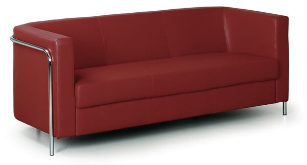 Sofa CLUB, 3-miejscowa, bordowy