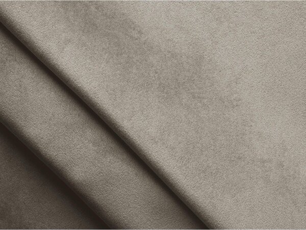 Szarobrązowe tapicerowane łóżko dwuosobowe ze schowkiem i stelażem 160x200 cm Lemi – Makamii