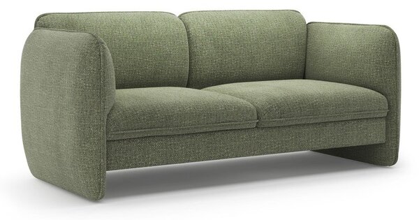 Zielona sofa z tkaniny szenilowej 168 cm Georgia – Micadoni
