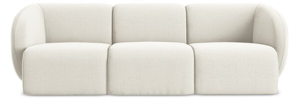Beżowa aksamitna sofa 244 cm Lani – Makamii