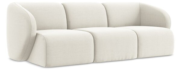 Beżowa aksamitna sofa 244 cm Lani – Makamii