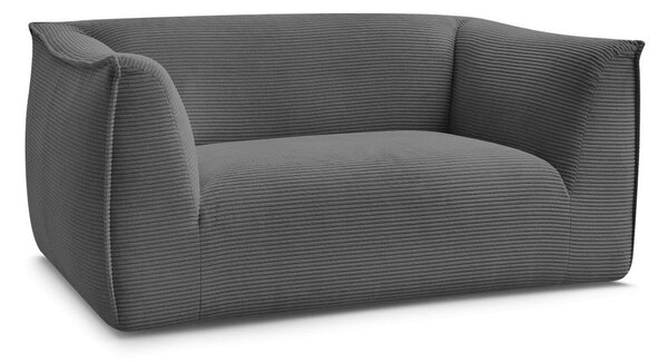Ciemnoszara sztruksowa sofa 170 cm Giorgia – Bobochic Paris