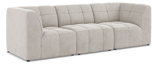 Beżowa aksamitna sofa 255 cm Aloha – Makamii